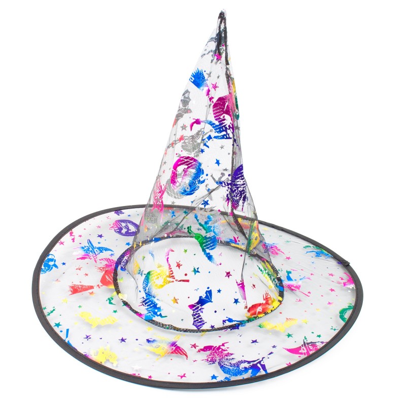 Peleryna Czarownica Wiedźma Czarownik + kapelusz