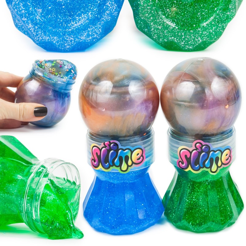 Slime z kulą GALAXY masa PLASTYCZNA