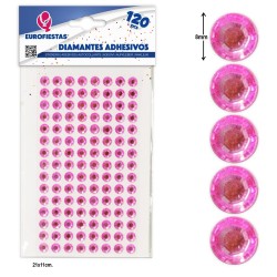 DIAMENCIKI NAKLEJKI kryształki DŻETY 8mm 120szt.