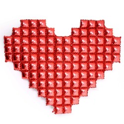 Serce Duży balon foliowy...