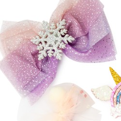 Spinki do włosów zestaw tiul