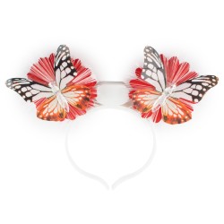 Wianek opaska kwiatki motylki