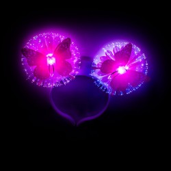 Wianek opaska kwiatki motylki