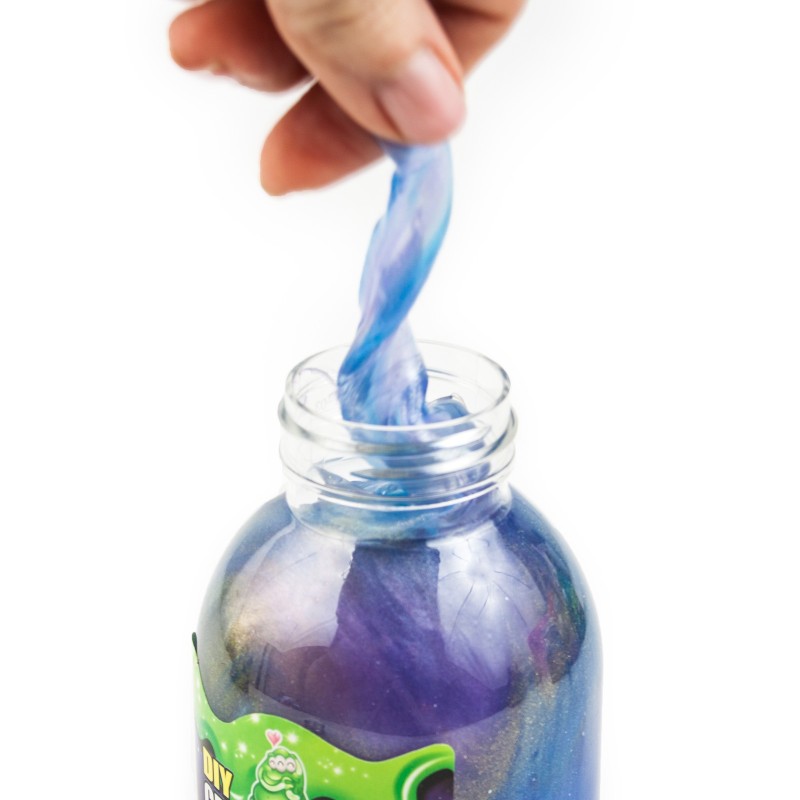 Metaliczny bokatowy Slime butelka galaxy DIY