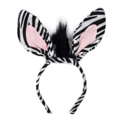 Zestaw zebra opaska ogon