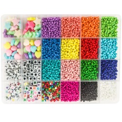 Zestaw Koralików do robienia bransoletek DIY koraliki