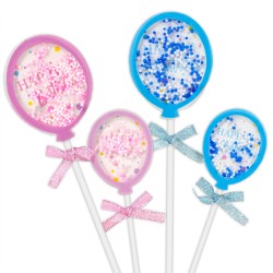 Zestaw topperów urodziny