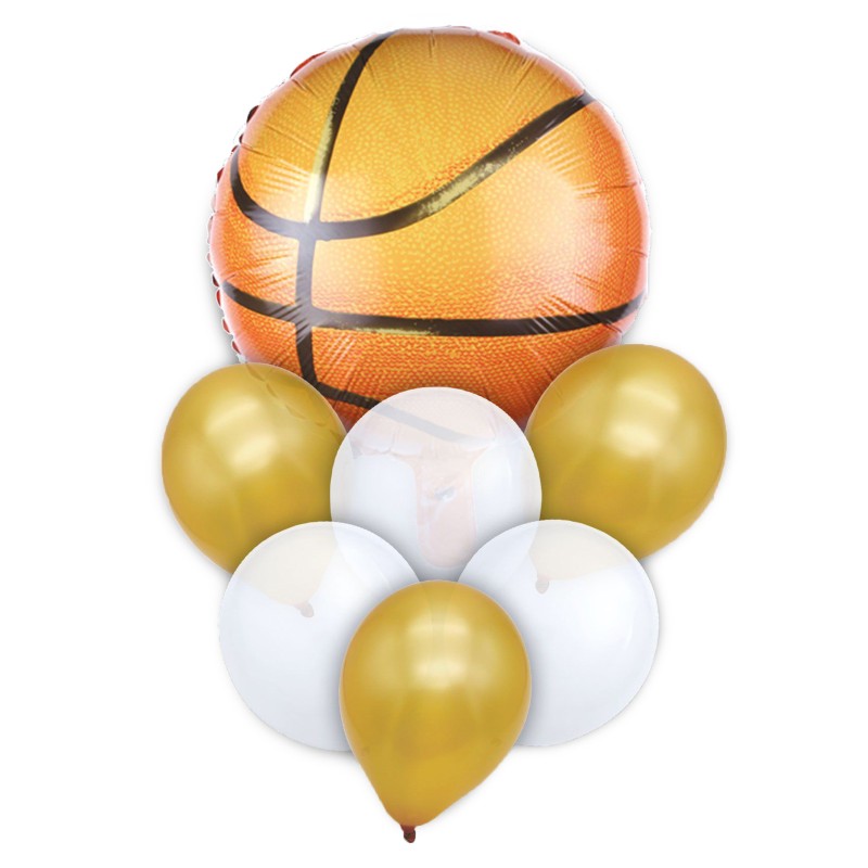 Zestaw 7 balonów koszykówka sport