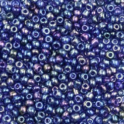 Koraliki 3mm granatowy galaxy