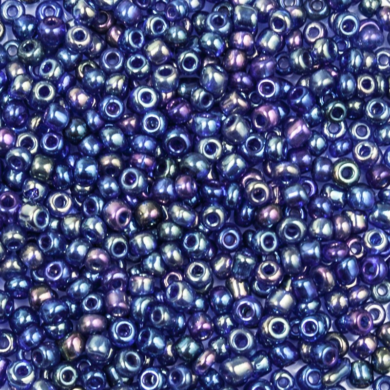 Koraliki 3mm granatowy galaxy