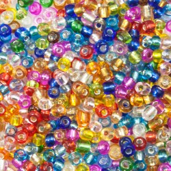 Koraliki 3mm kolorowe