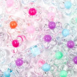 Koraliki DIY kwiatki