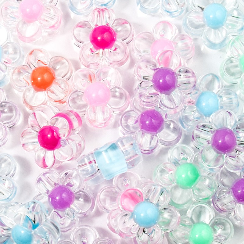 Koraliki DIY kwiatki