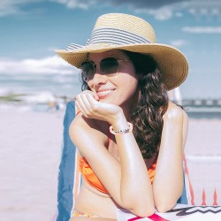 Koraliki 3mm granatowy galaxy