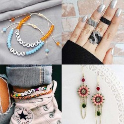 Koraliki 3mm kolorowe