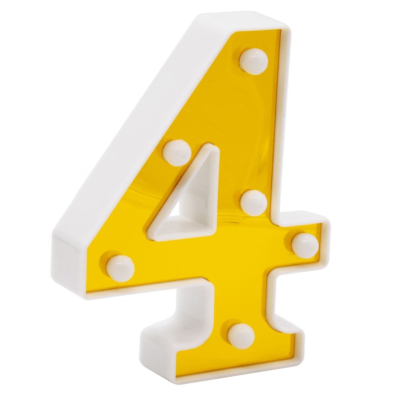 Cyfra świecąca lampka LED