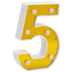 Cyfra świecąca lampka LED