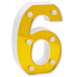 Cyfra świecąca lampka LED