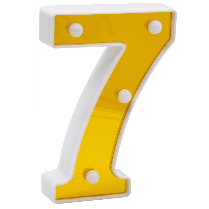 Cyfra świecąca lampka LED