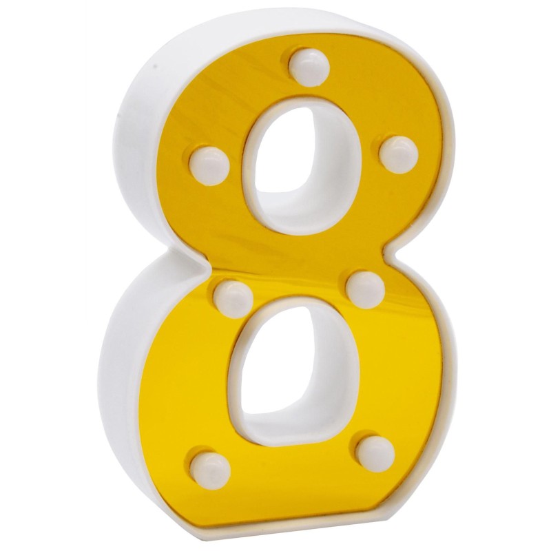 Cyfra świecąca lampka LED