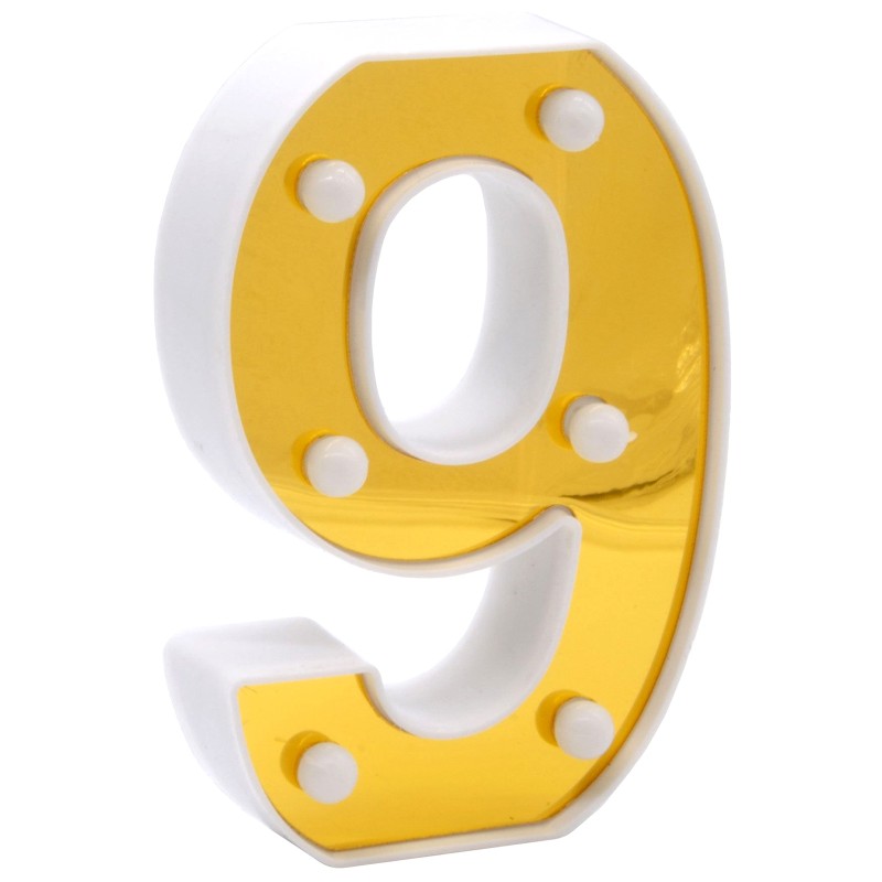 Cyfra świecąca lampka LED