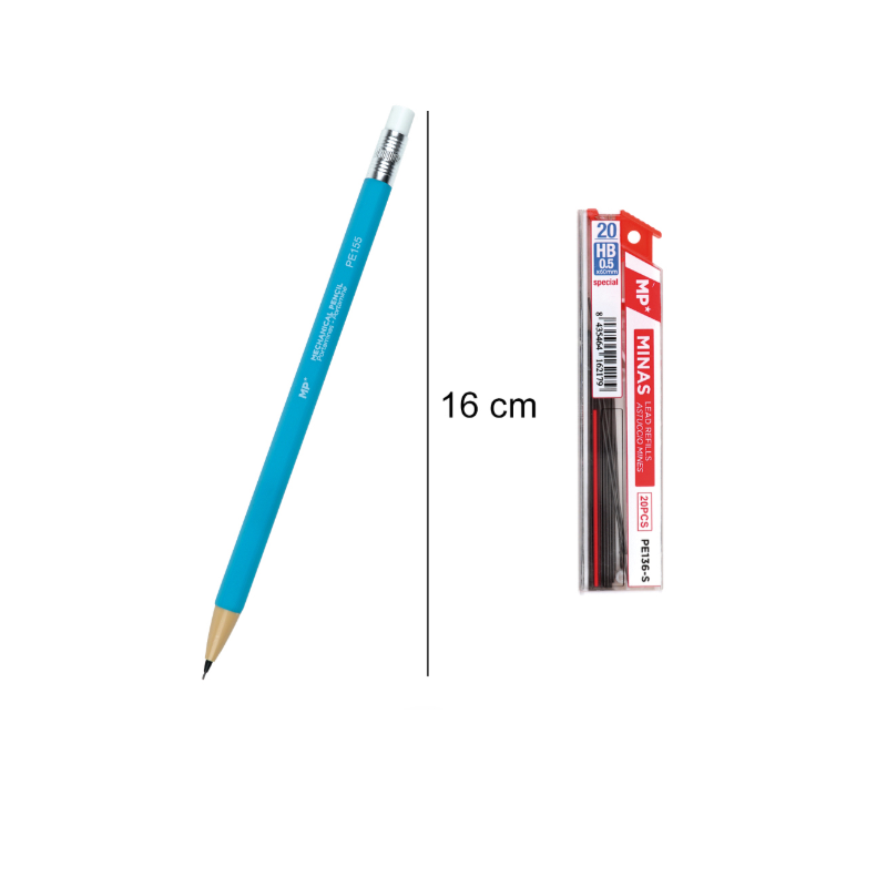 Ołówek automatyczny + wkłady HB 0,5 mm