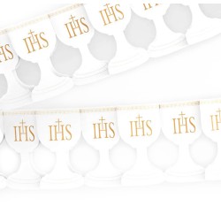 Girlanda kielich IHS Komunia 