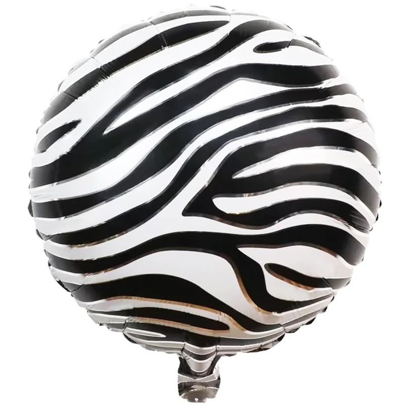 Balon foliowy Pattern Zebra Safari