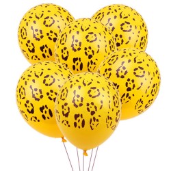 Balony lateksowe Lampart ZOO Safari