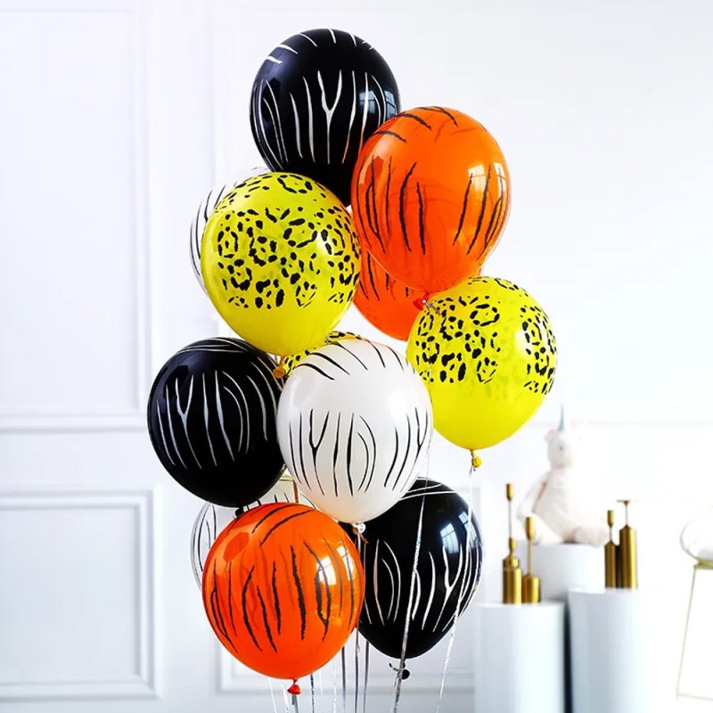 Balony lateksowe Zebra ZOO Safari