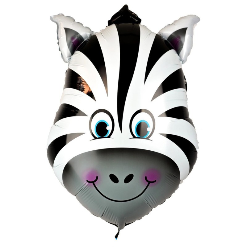 Balon foliowy Zebra ZOO Safari 61x92 cm