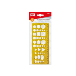 Linijka szablon geometria