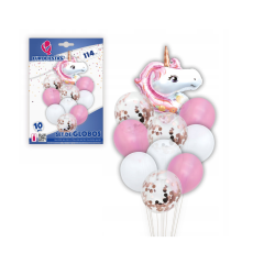 Zestaw balonów Bukiet Jednorozec