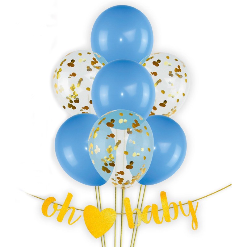 Zestaw Balonów Oh Baby blue