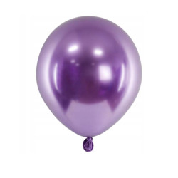 Balon Metaliczny Fioletowy 30 cm 8 szt.