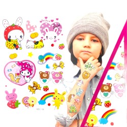 Tatuaże zmywalne kolorowe...