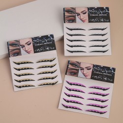 Eyeliner Naklejka na powiekę kryształki Face ART