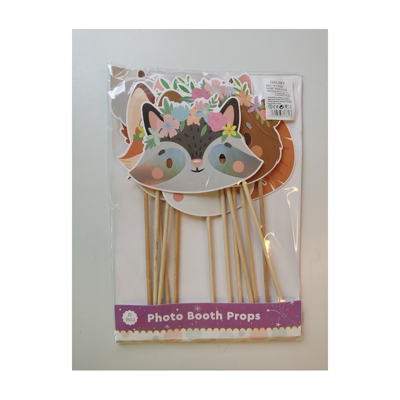 Foto rekwizyty foto budka Toppery Leśne Zwierzęta