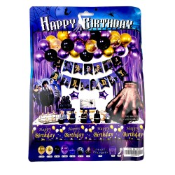 Balony Wednesday Addams Banner kurtyna 8183