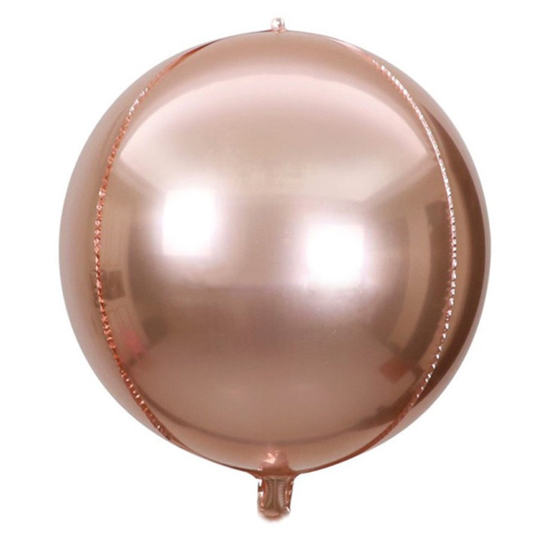 Duzy Balon rose gold Kula 55cm