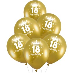 Balony Bukiet Złote...