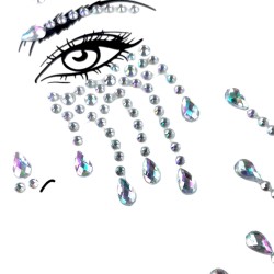 Kryształki naklejki