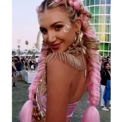 Włosy Syntetyczne Jednokolorowe