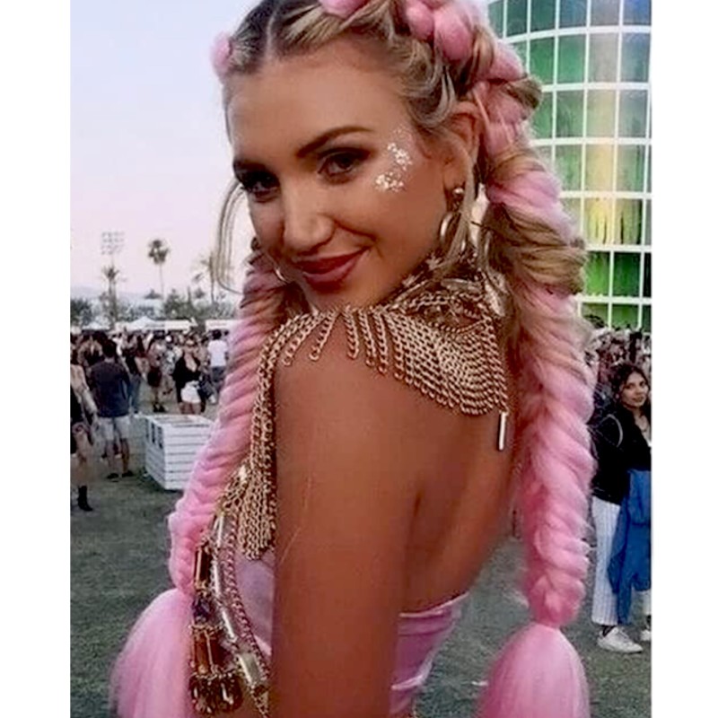 Włosy Syntetyczne Jednokolorowe