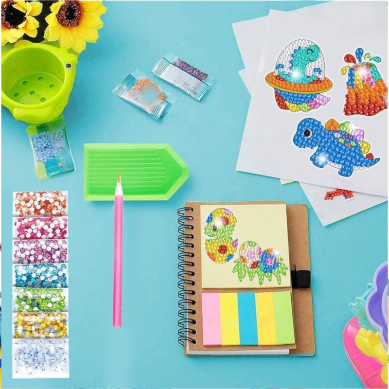 Dla dziewczynki Naklejki diamentowe mozaika diamentowa