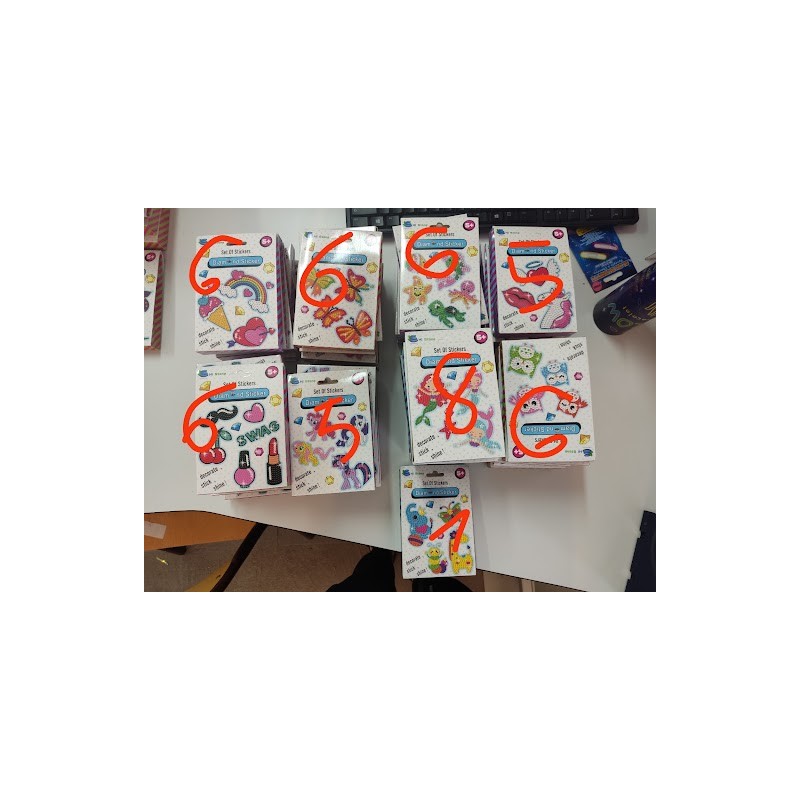 Dla dziewczynki Naklejki diamentowe mozaika diamentowa