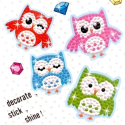 Dla dziewczynki Naklejki diamentowe mozaika diamentowa