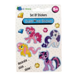 Dla dziewczynki Naklejki diamentowe mozaika diamentowa