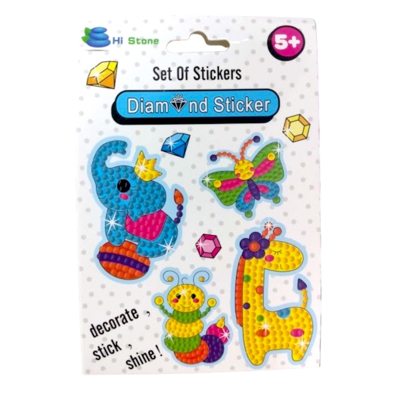 Dla dziewczynki Naklejki diamentowe mozaika diamentowa