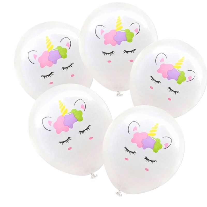 Balony lateksowe Jenorożec 5 szt